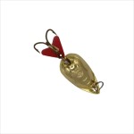 Oscillating fishing lure, Regal Fish, model 8009, 12 grams, golden color